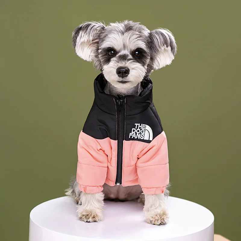 Dog Down Jacket Puppy Coat The Dog Fans Winter Pet Clothes for Small Medium Dogs Warm Thick Dog Vest French Bulldog Dropshipping