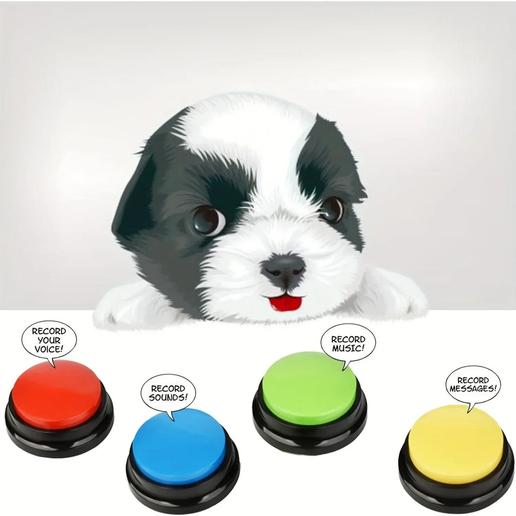 Pet Training Buzzer Dog Speaking Button Interactive Communication Tool Dog Training Artifact. Dog Speaking Button,