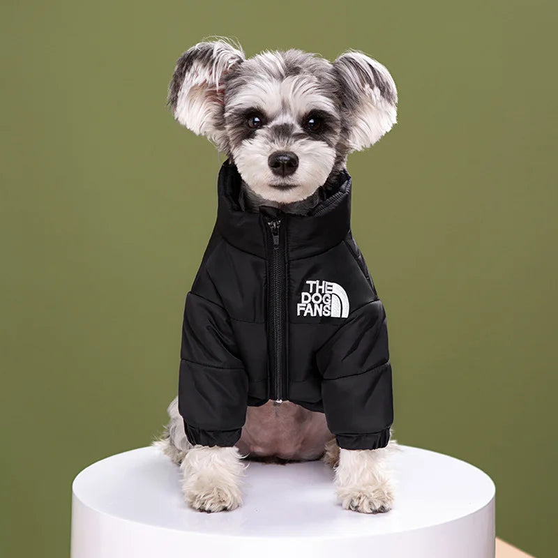 Dog Down Jacket Puppy Coat The Dog Fans Winter Pet Clothes for Small Medium Dogs Warm Thick Dog Vest French Bulldog Dropshipping