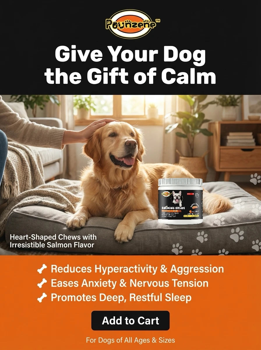 【100 Chews】Hip&Joint Chondroitin Chewable Tablets for Dogs - Calcium Supplementation/Cartilage Repair/Pain Relief/