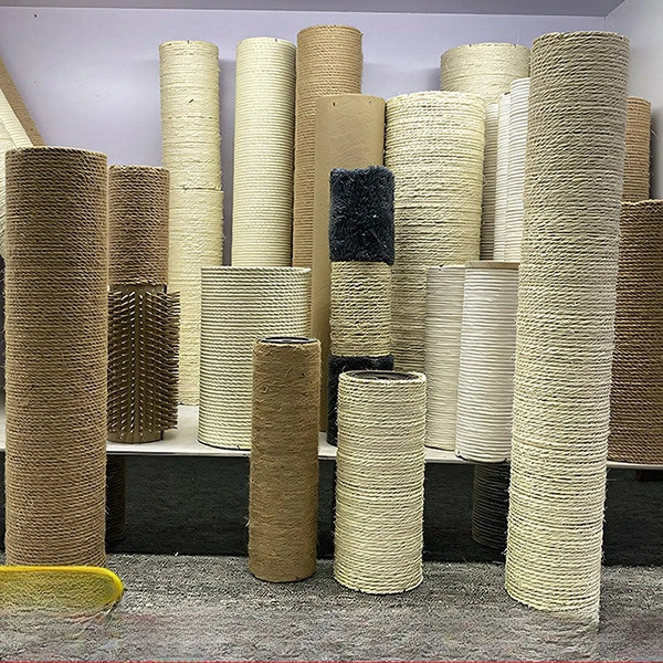 Unusual- Natural Sisal Scratching Post Replacement for Cats - Various Sizes Available, 10mm Screw Replacement for Beige