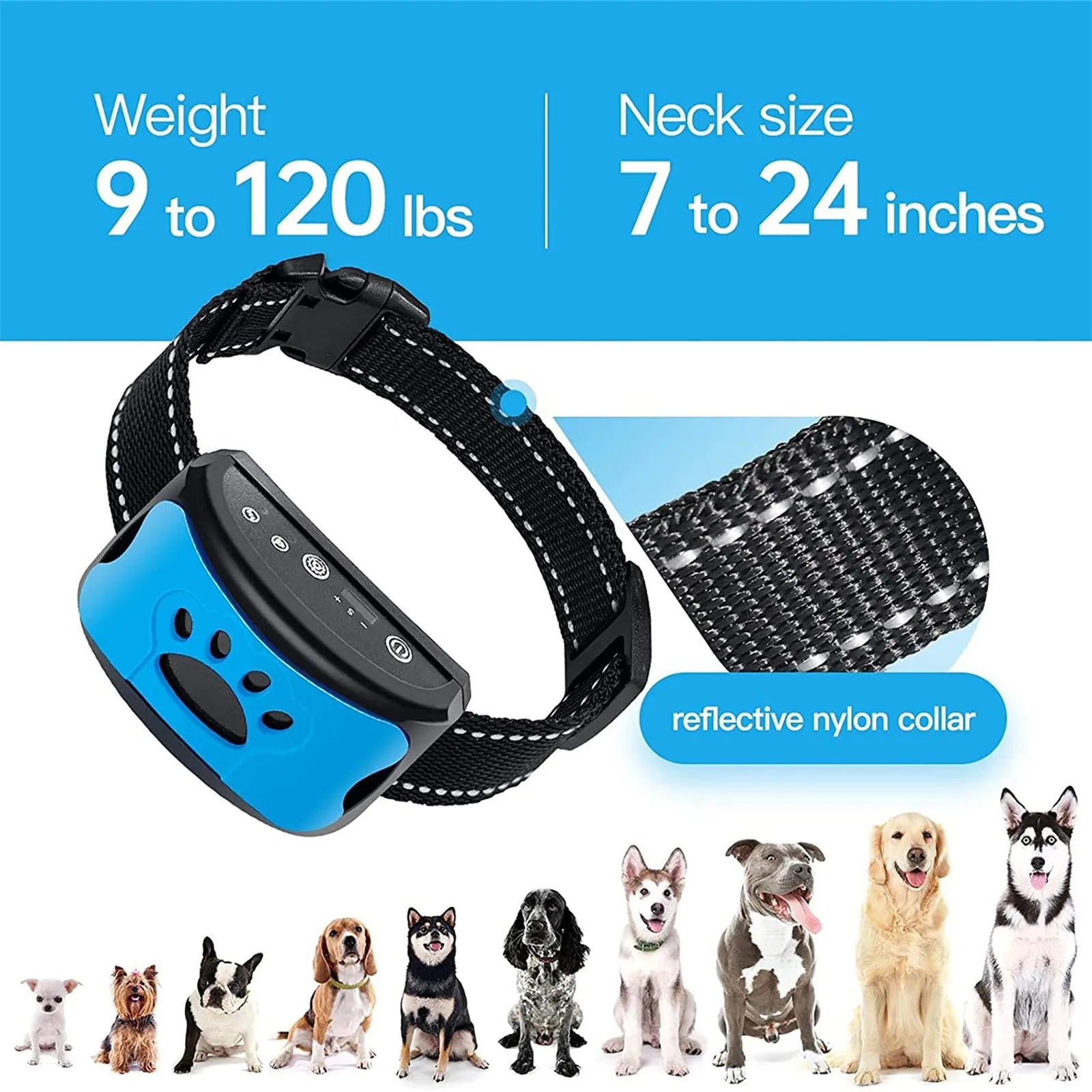 2025 Automated Dog Collars, Upgraded Dog Collars, Novel And Practical, Non-slip Wear-resistant Suitable For All Sizes Of Dogs
