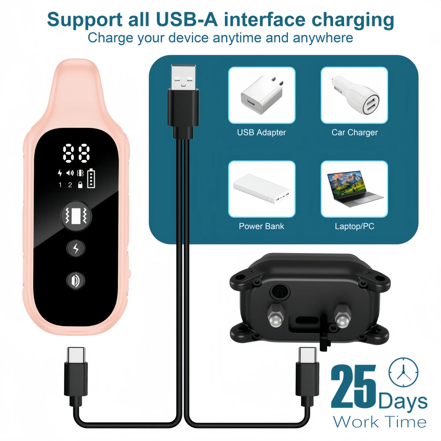 Cat Training Collar, 3000-3300FT Cat Shock Collar with Remote , Cat Stop Meowing Collar, Cat Remote Control Collar Pet Products