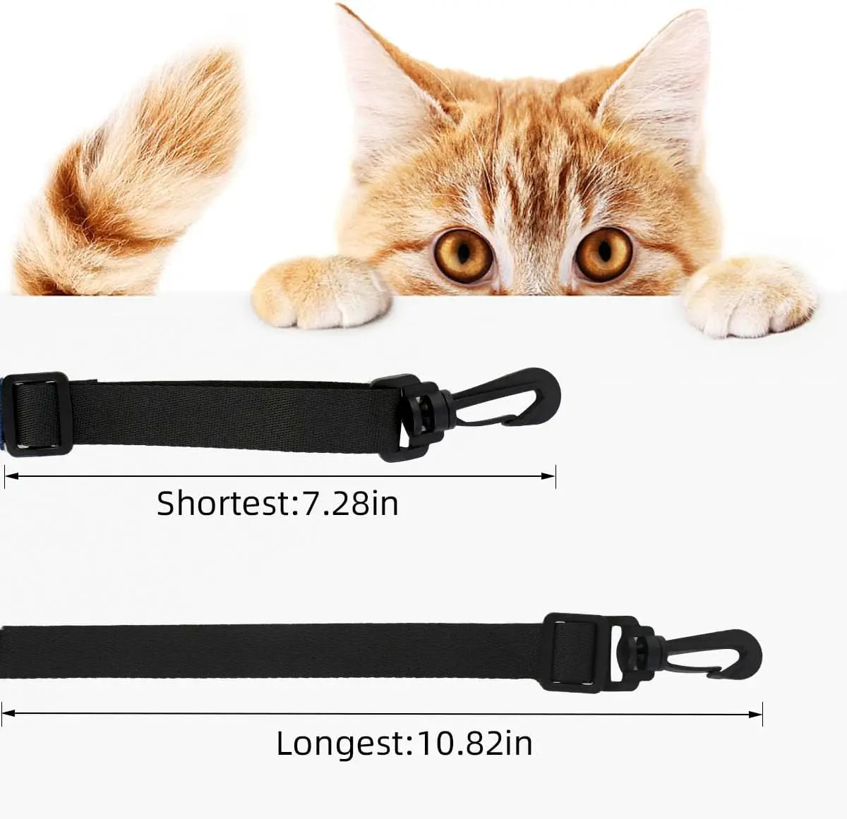 Pet Cage Hammock - Reversible, Double-Sided - Adjustable Straps & Hooks - Soft Bed for Cats, Ferrets, Small Dogs, Rabbits