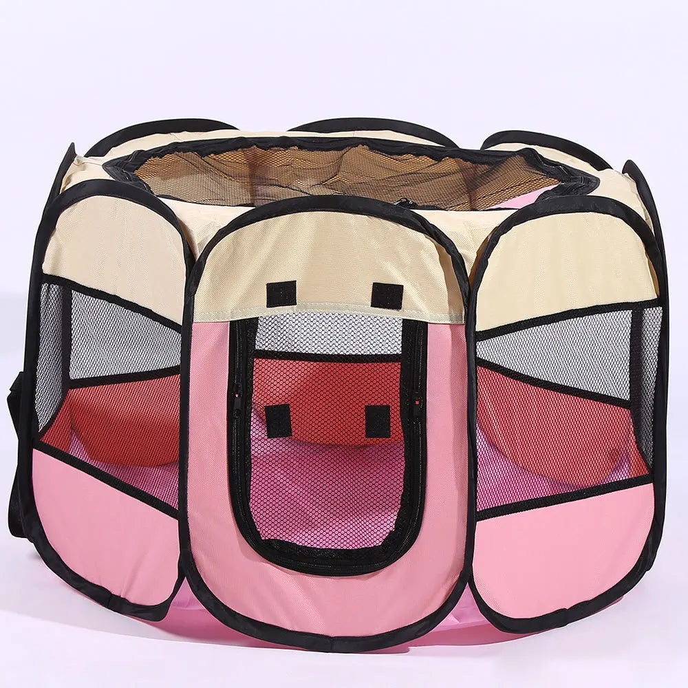 Lightweight Portable Folding Pet Tent Birthing Room Dog House Kennel Houses and Rooms Cats High Quality Durable Pet Playpen Cat