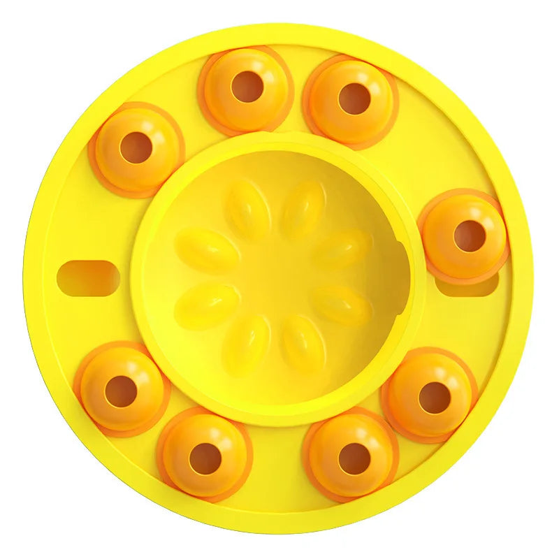 New popular Amazon puzzle food leakage toy - cat windmill teaser ball