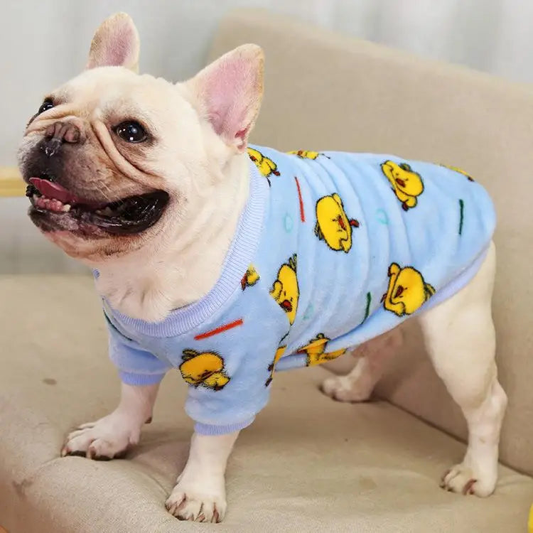 Warmth S Clothes Pet Supplies  Two Feet Clothes Leopard Pattern Dog Coat for French Bulldog And Bull Mastiff