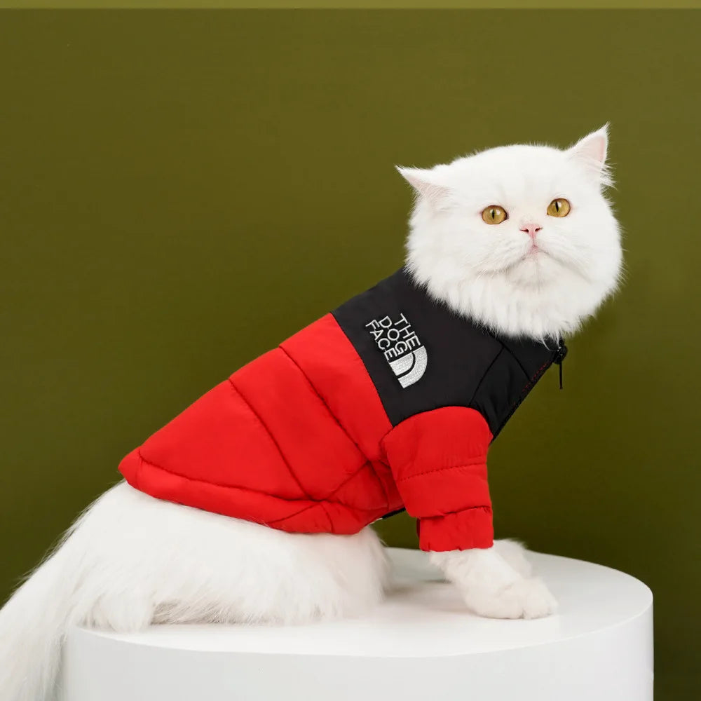 French Thick Bulldog Winter Jacket Warm Windproof Dog Coat For Small Medium Puppy Pet Vest Reflective Chihuahua Outfit