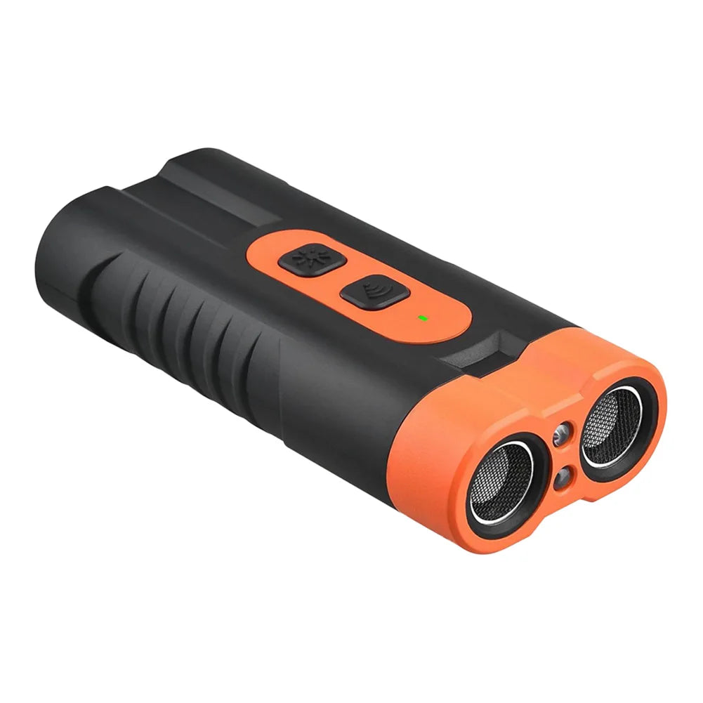 Ultrasonic Dog Repeller with LED Flashlight Dog Bark Deterrent Device Dog Repellent Dog Training Device Safe for Dogs
