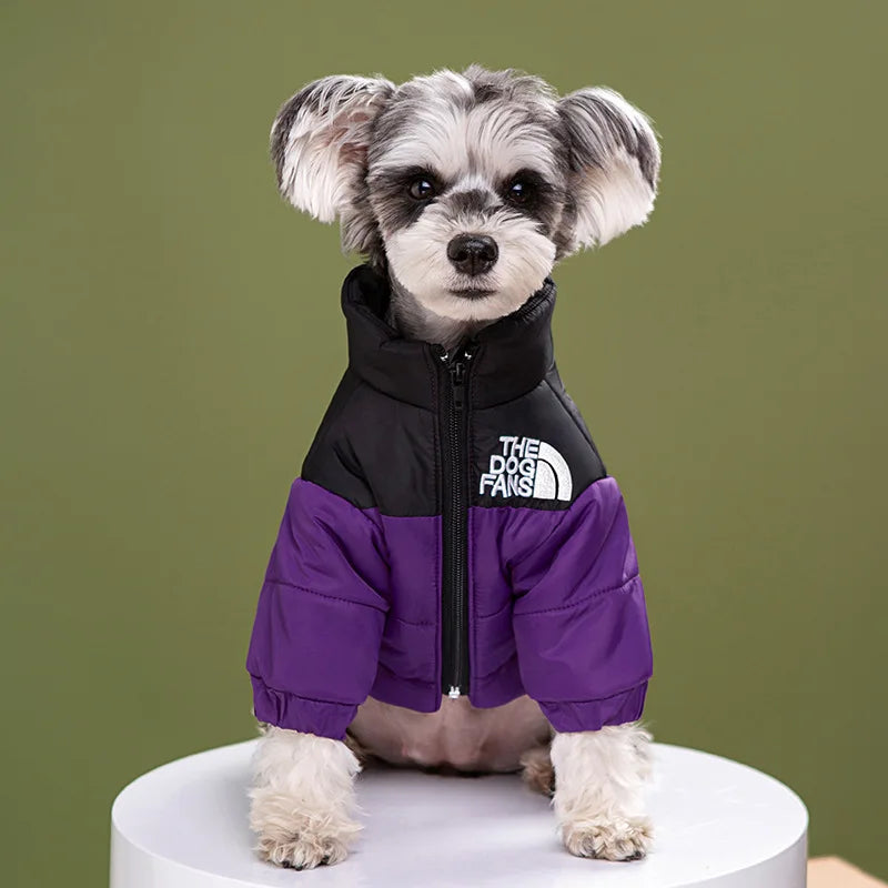 Dog Down Jacket Puppy Coat The Dog Fans Winter Pet Clothes for Small Medium Dogs Warm Thick Dog Vest French Bulldog Dropshipping