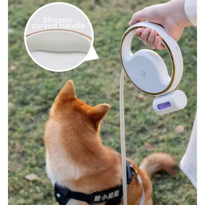 3 meters Personalized Design Dog Collars And Matching Leashes Rubber Logo Covers Dog Collar Leash Manufacturers
