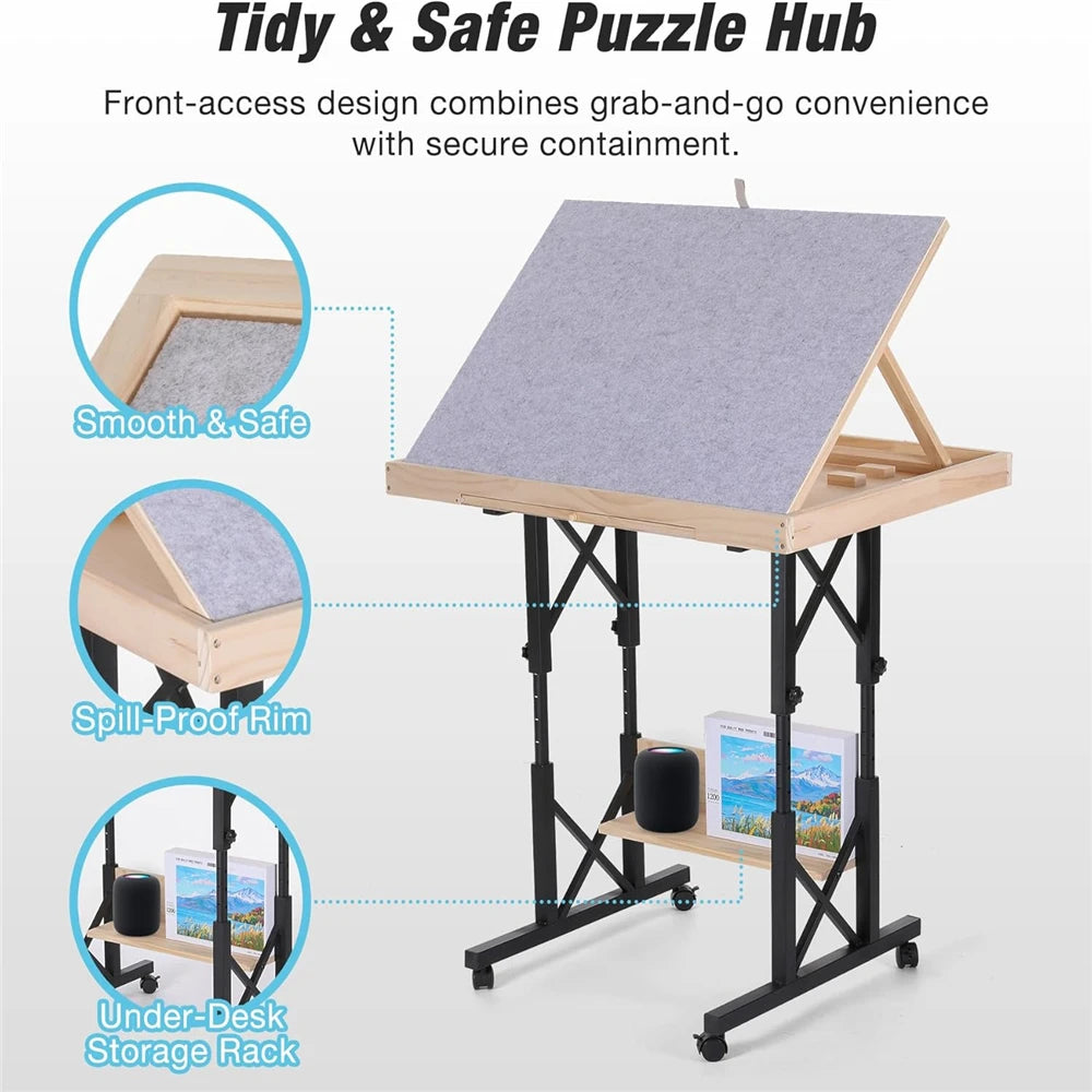 Large Cat Desk Bed Sturdy Rotating Cat Desk Perch Supports up to 50 lbs Easy Install for Cats Pets Desk Indoor Home