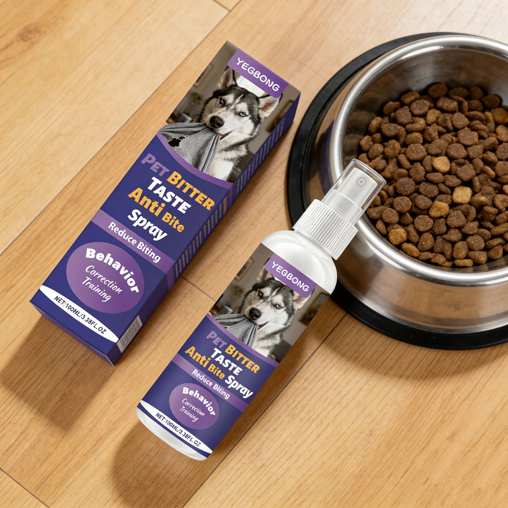 Yegbong Dog Deterrent Spray Reduction Calming Negative Behavior Non Irritating pet Health Supplies Puppies Cat Training Sprays