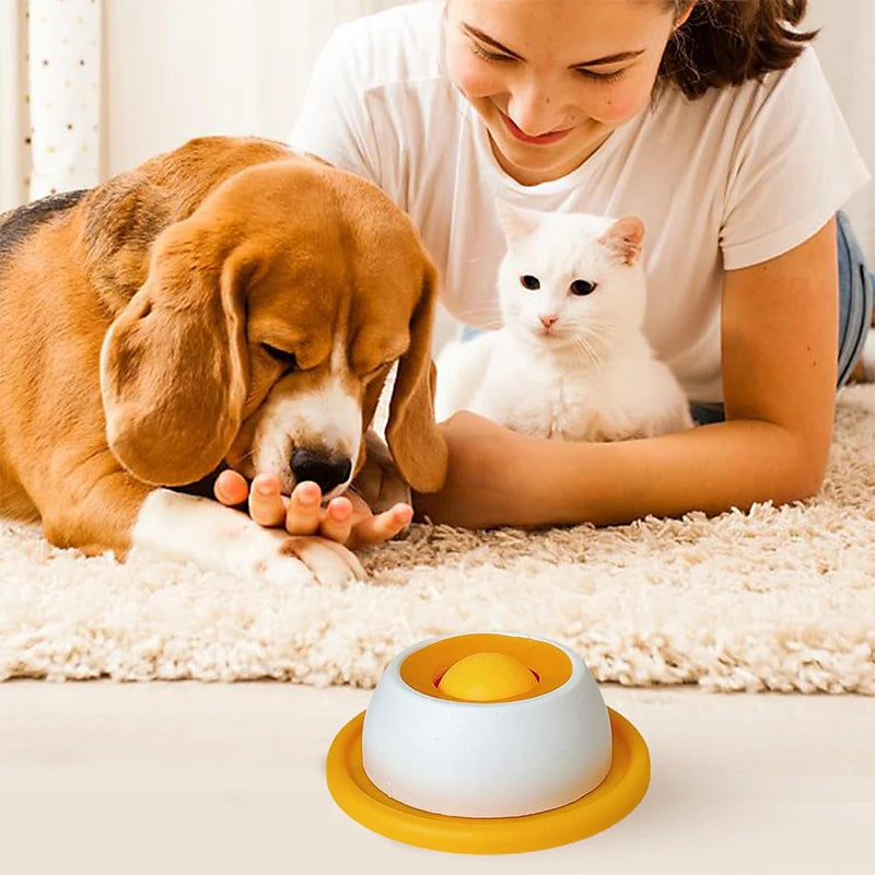 Slow Feeder Food Dispenser For Puppy Training Enrichment Cat Feeding Crate Accessory Lick Toys For Dogs Interactive Dog Toys