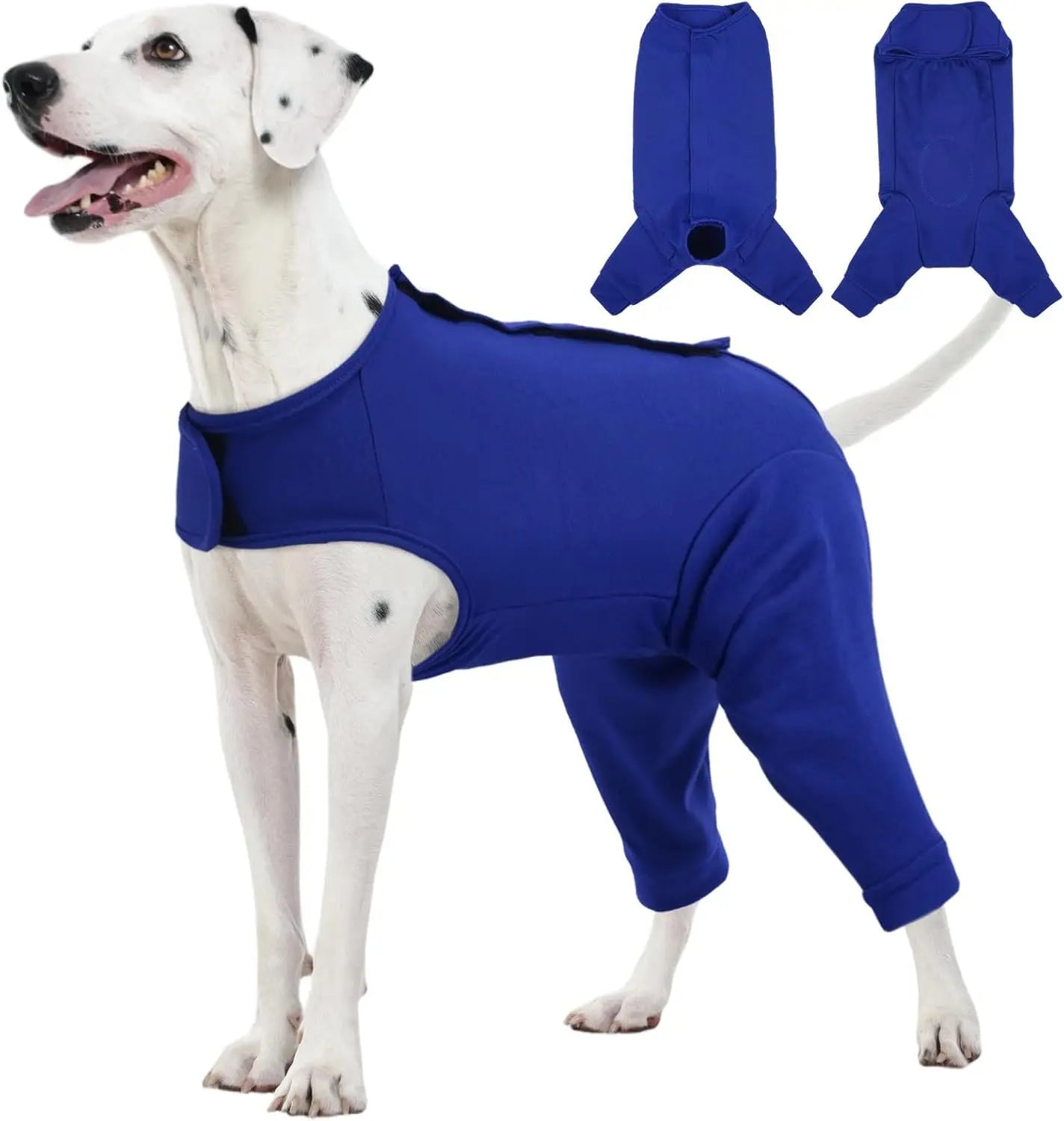 Dog Recovery Suit for Rear Legs Thigh Wound Protective Sleeve Dog Recovery Sleeve Dog Onesie After Surgery  Suit for Spay Neuter