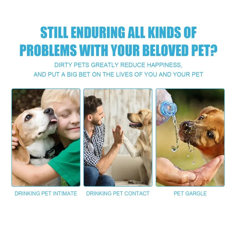 Pet Toothpaste Edible Formula Tartar Control Freshens Breath Gentle Oral Cleaning Safe Daily Dental Care for Dogs Cats