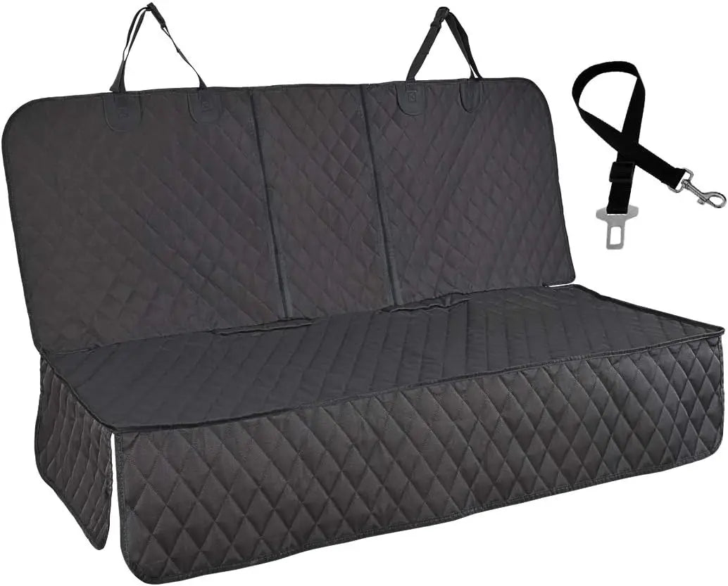 Dog Car Seat Covers, Dog seat Cover with Side Flap for Cars, Trucks, and Suv's - Waterproof & Nonslip Pet Seat Cover